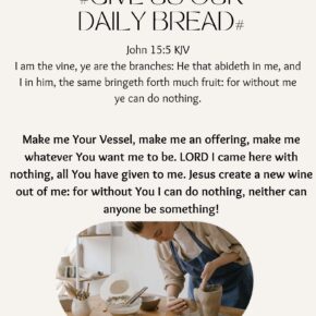 #GIVE US OUR DAILY BREAD# 